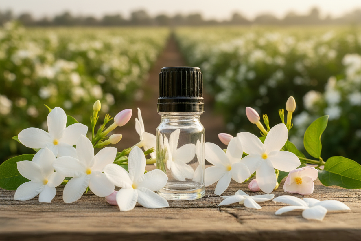 Jasminum Grandiflorum — Indian Background