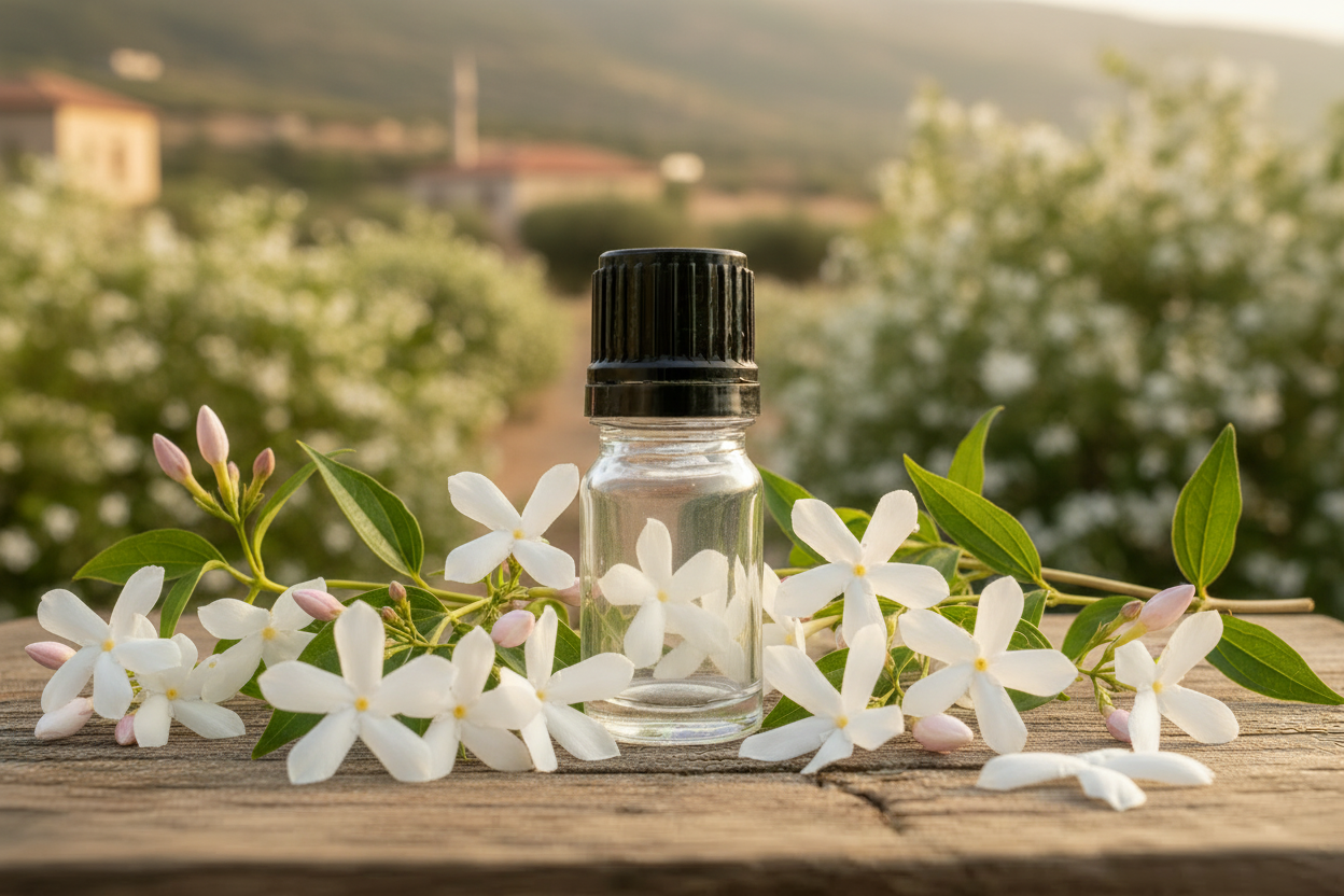 Jasminum Officinale — Turkish Background