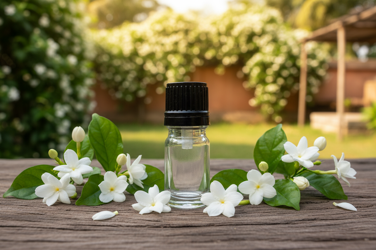 Jasminum Sambac Indian Jasmine Garden 1ml Bottle Showcase
