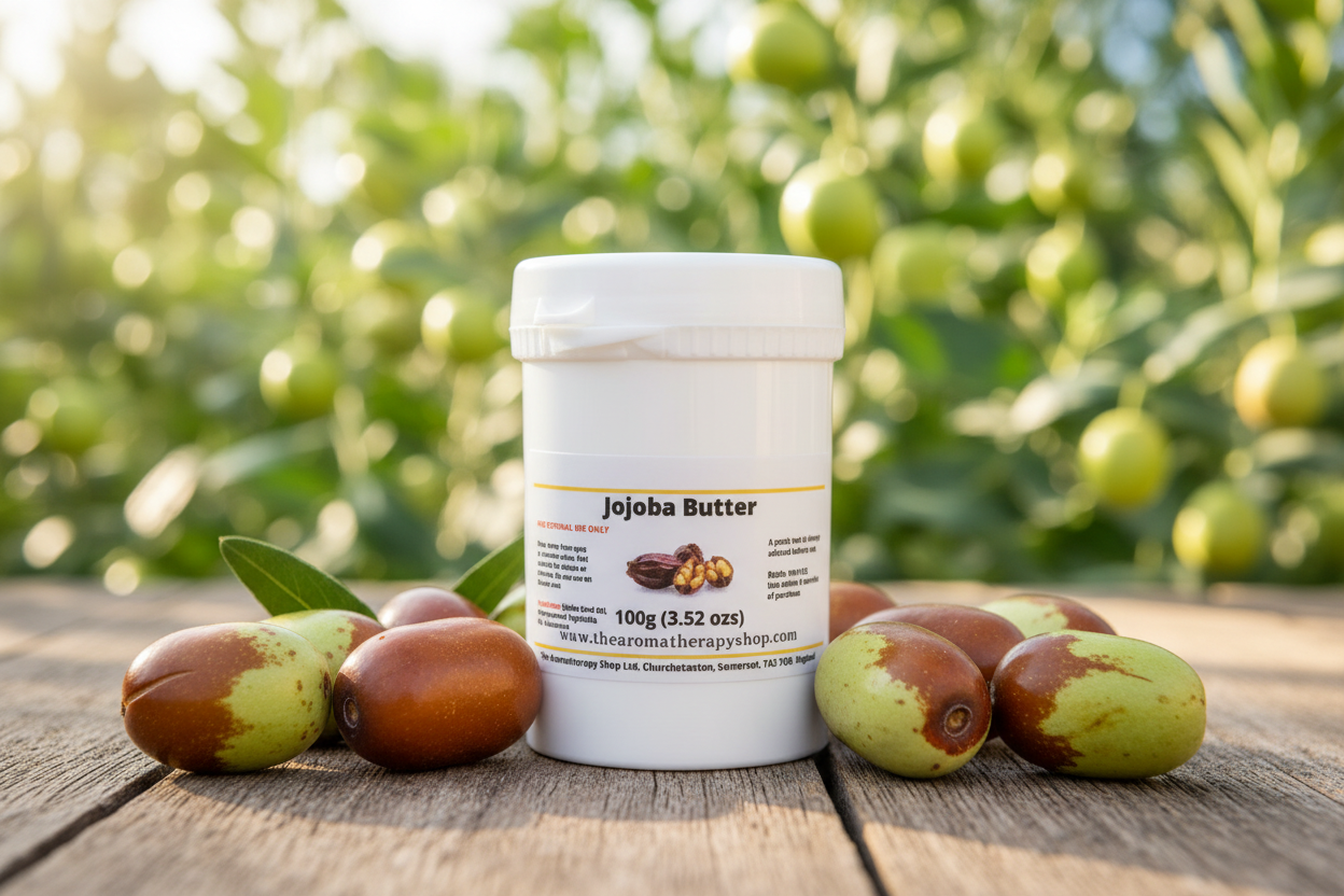 Jojoba Butter 100g outdoor product photography