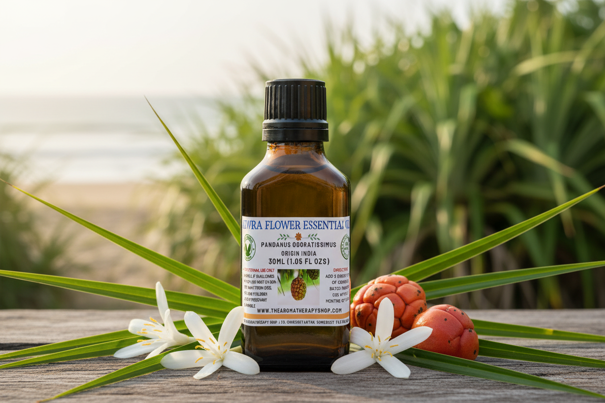 Kewra Flower Essential Oil 30ml Natural Outdoor Showcase