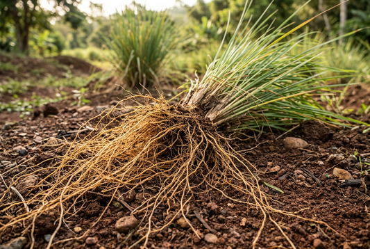 Khus Root CO₂ Wax natural vetiver showcase
