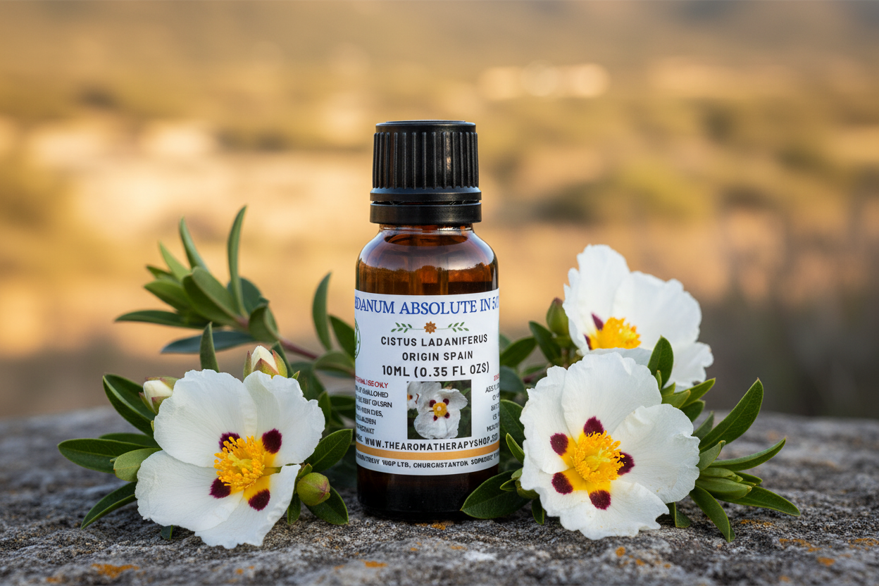 Labdanum Absolute 10ml – Clean Start, Prominent Bottle