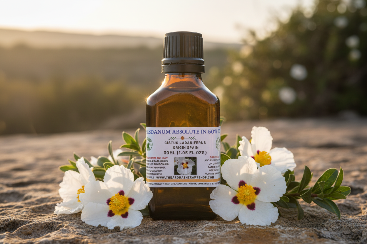 Labdanum Absolute 50% TEC 30ml - Label File Only