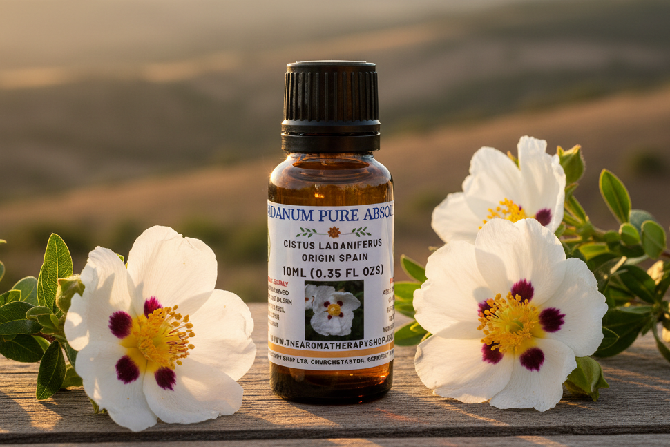 Labdanum Absolute Oil / Origin Spain – The Aromatherapy Shop Ltd