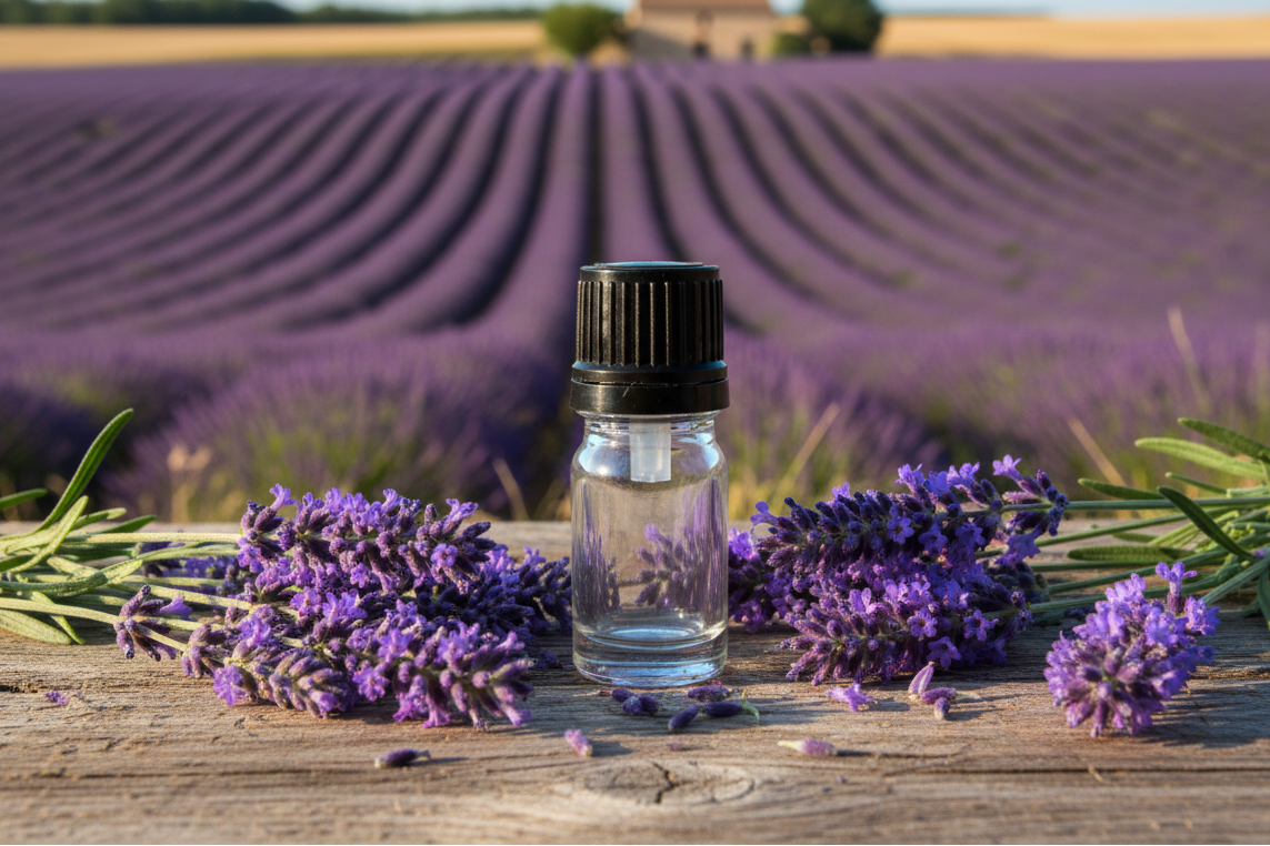 Lavandula Hybrida Lavandin Provençal Fields 1ml Bottle Showcase