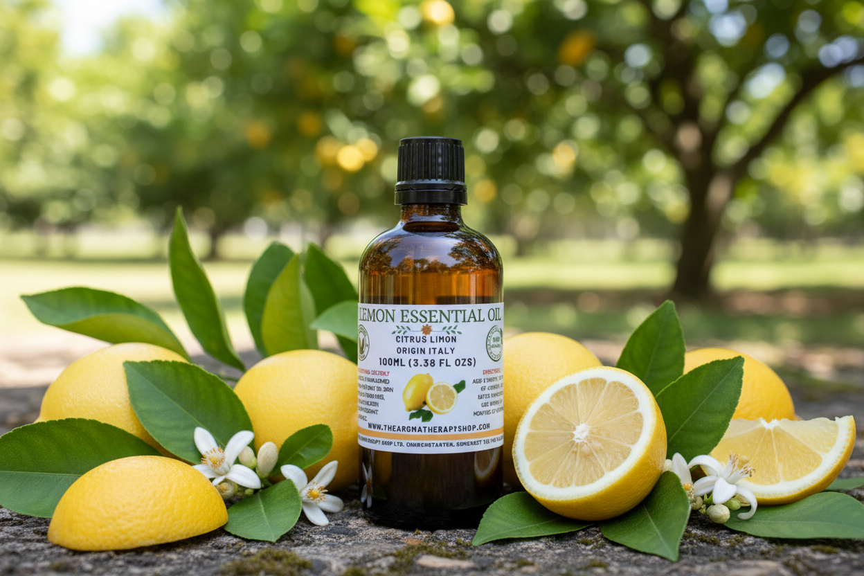 Lemon 100ml Essential Oil - Truly Random