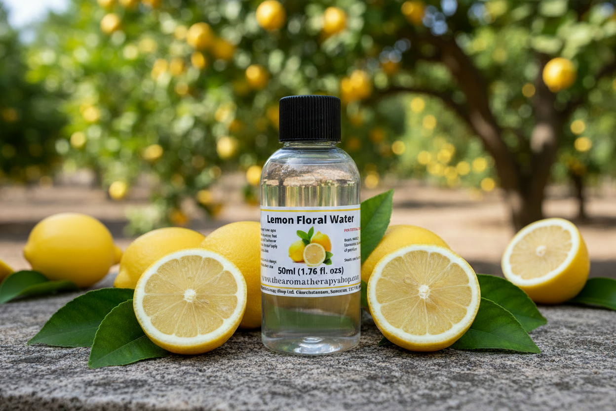 Lemon Floral Water 50ml with more random arrangement