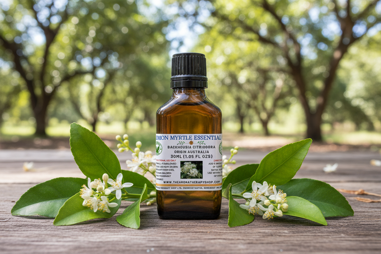 Lemon Myrtle Essential Oil 30ml - No Cross-Contamination