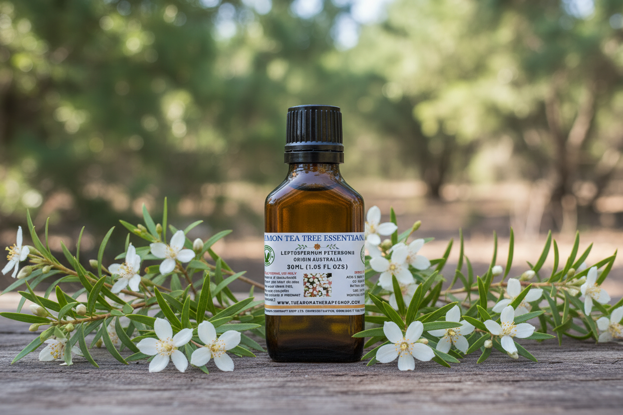 Lemon Tea Tree Essential Oil 30ml - Matching Label Size