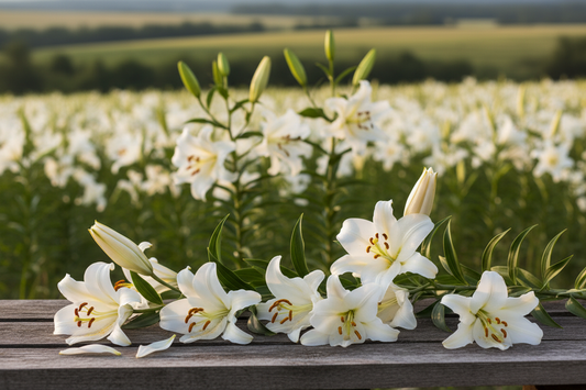 Lilium candidum — Delicate Luminous Floral Bulgaria