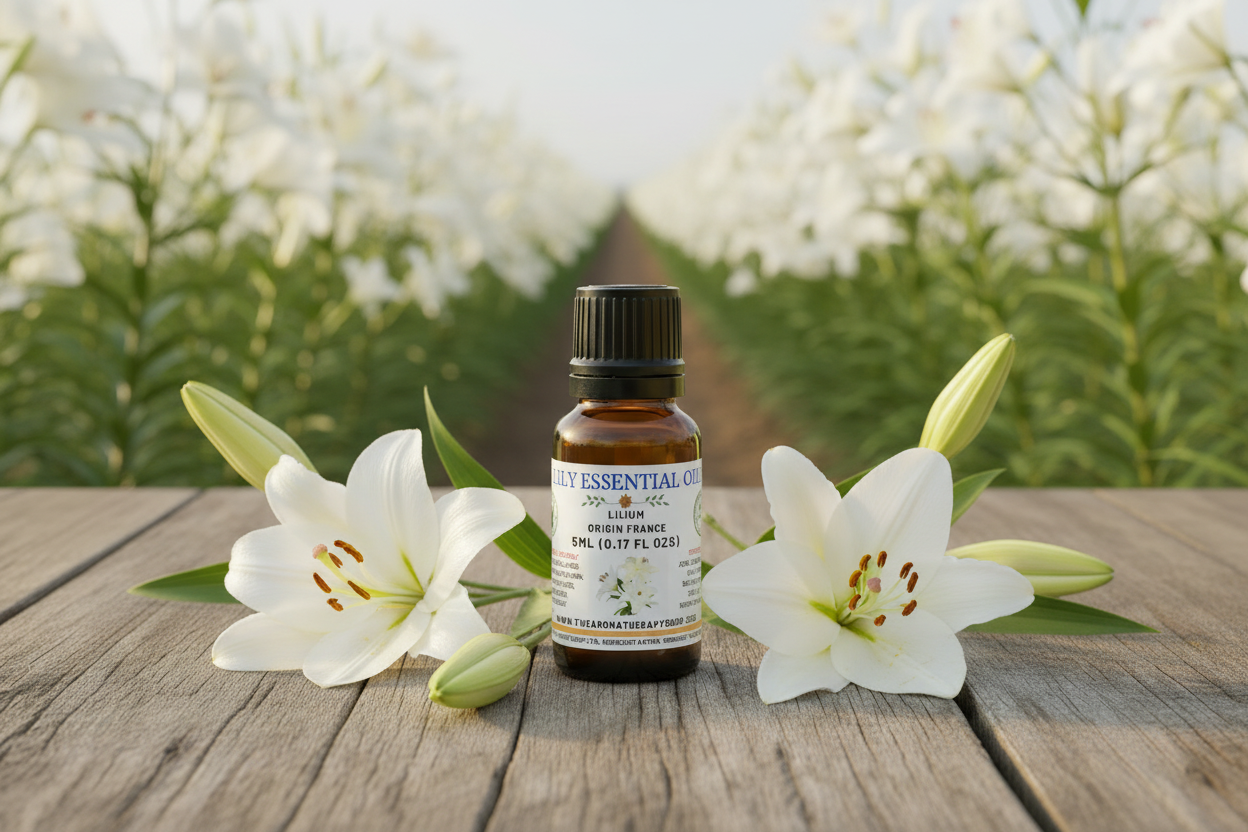 Lily 5ml Essential Oil Showcase - Slender Bottle