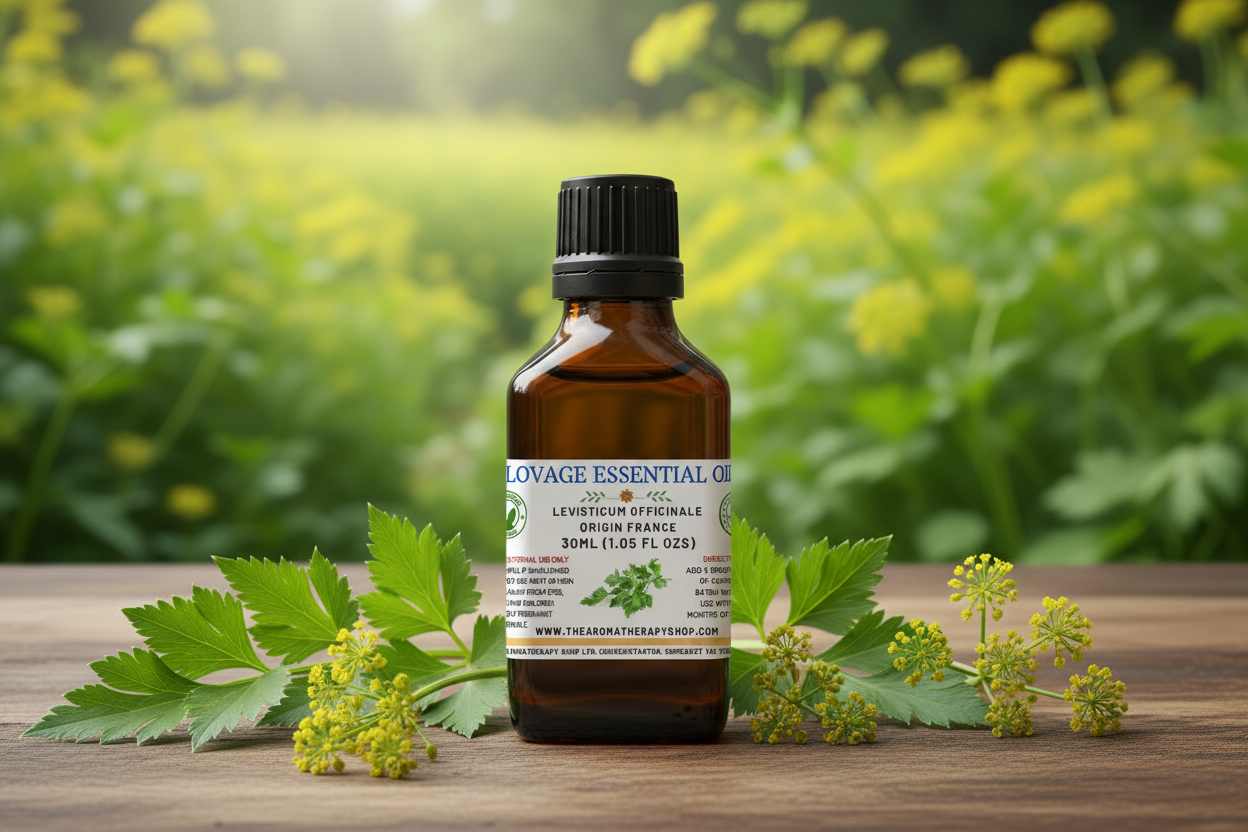 Lovage Essential Oil 30ml Natural Outdoor Showcase
