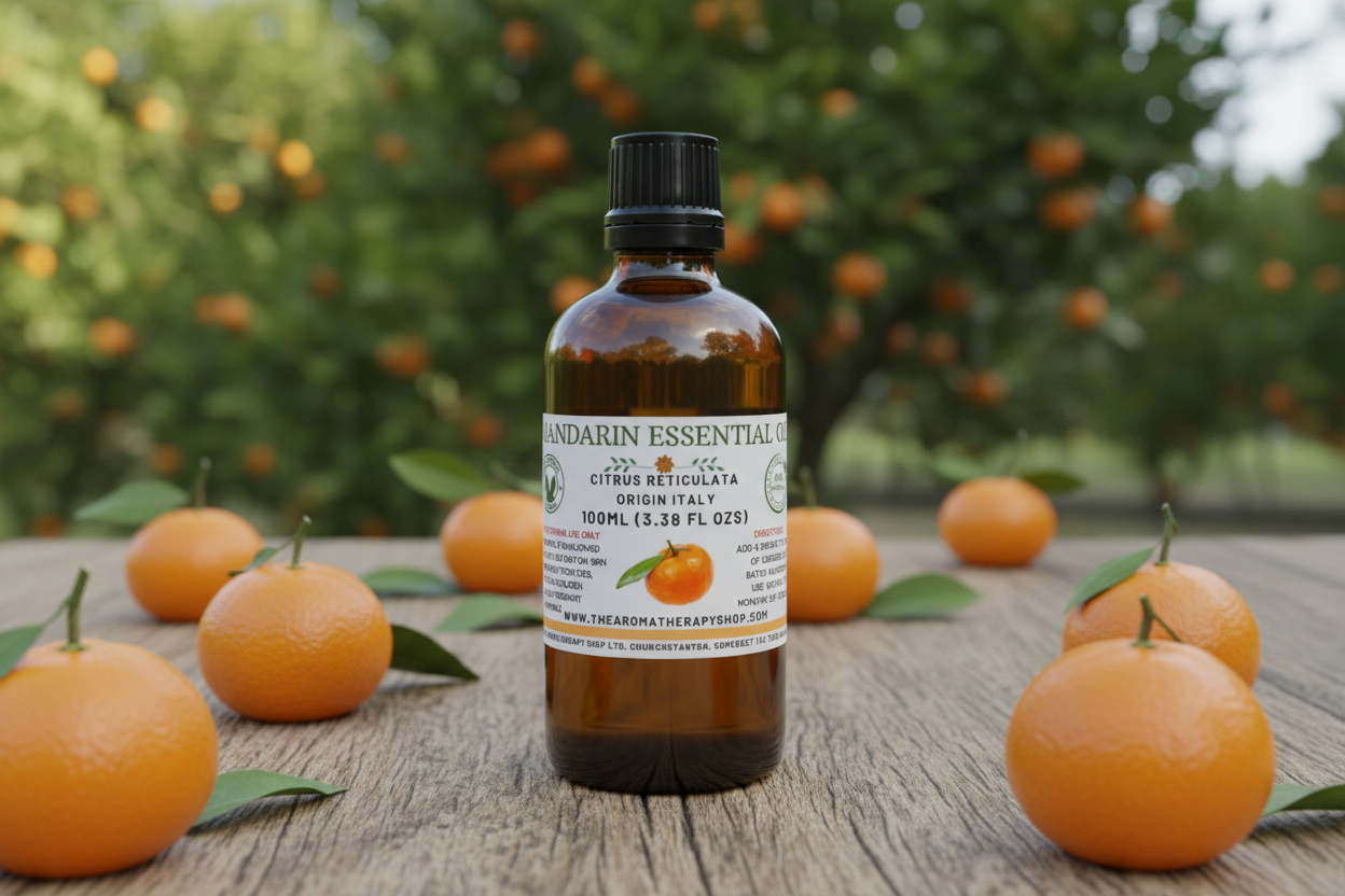 Mandarin Essential Oil 100ml Showcase
