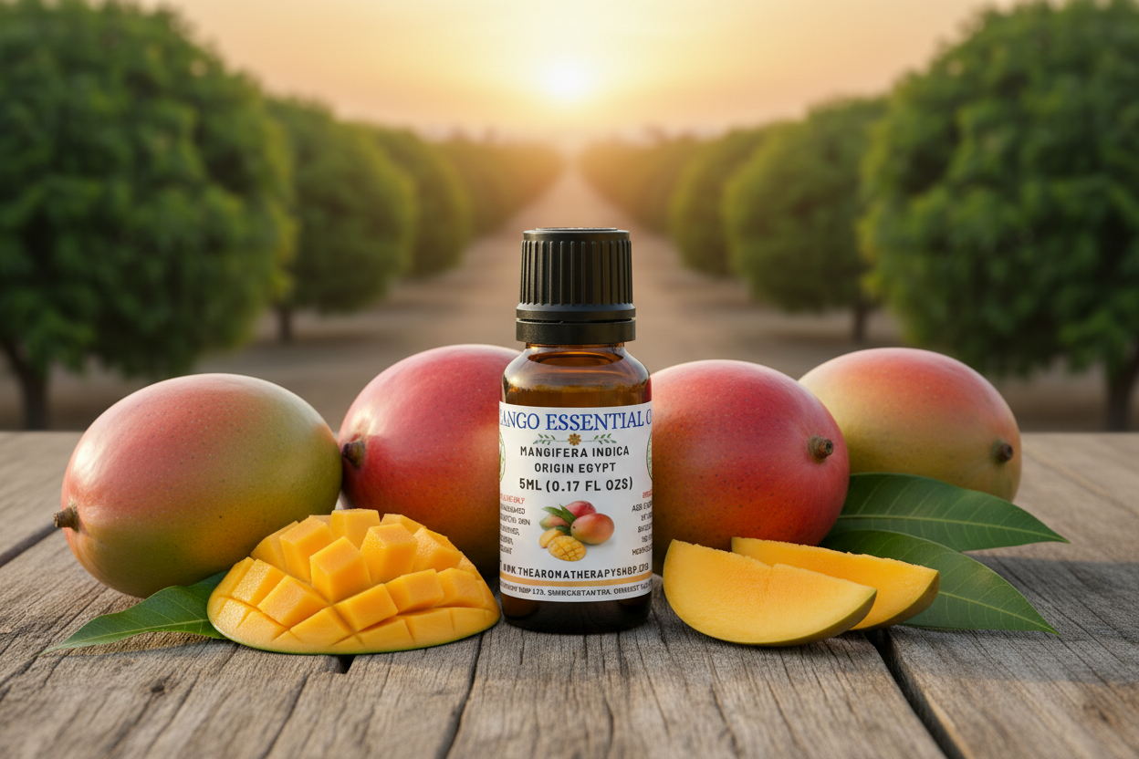 Mango 5ml Essential Oil Showcase - Correct Bottle