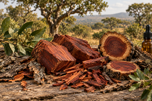 Muhuhu Essential Oil — Brachylaena huillensis | East Africa's Quiet Sandalwood