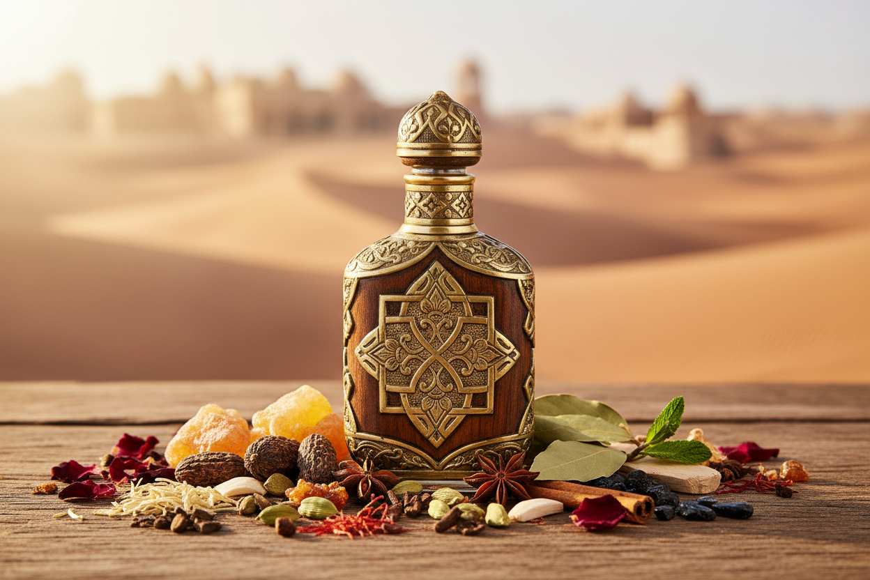 Mukhalat Al Shamama Attar Natural Outdoor Showcase