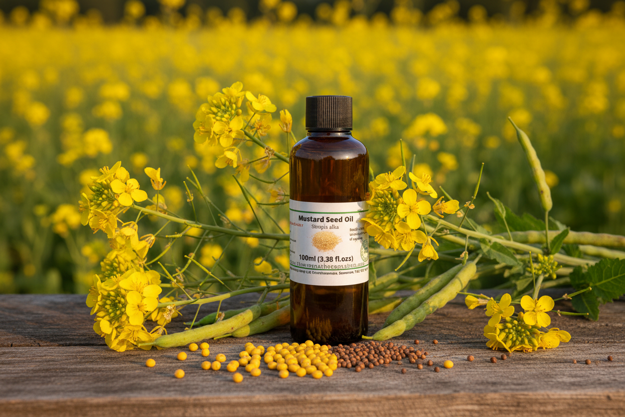 Mustard Seed Oil outdoor product image