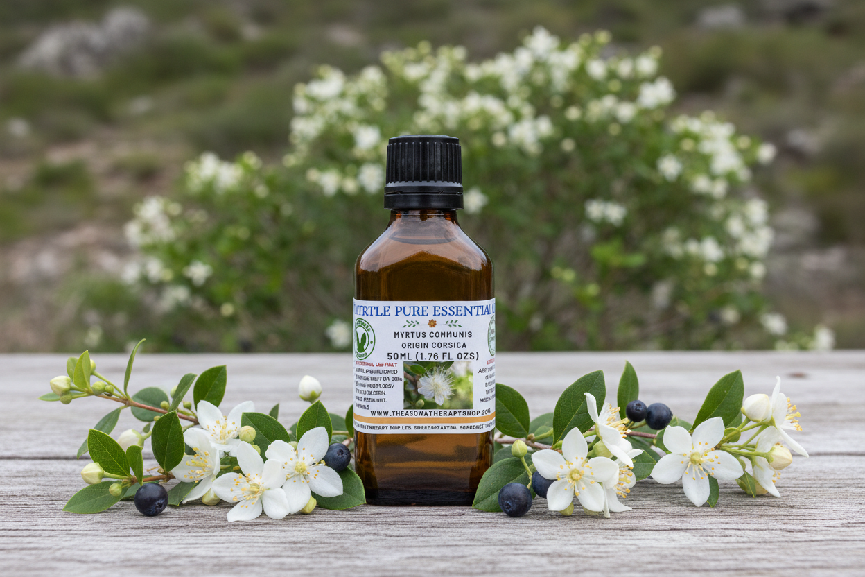 Myrtle Pure Essential Oil 50ml Outdoor Showcase