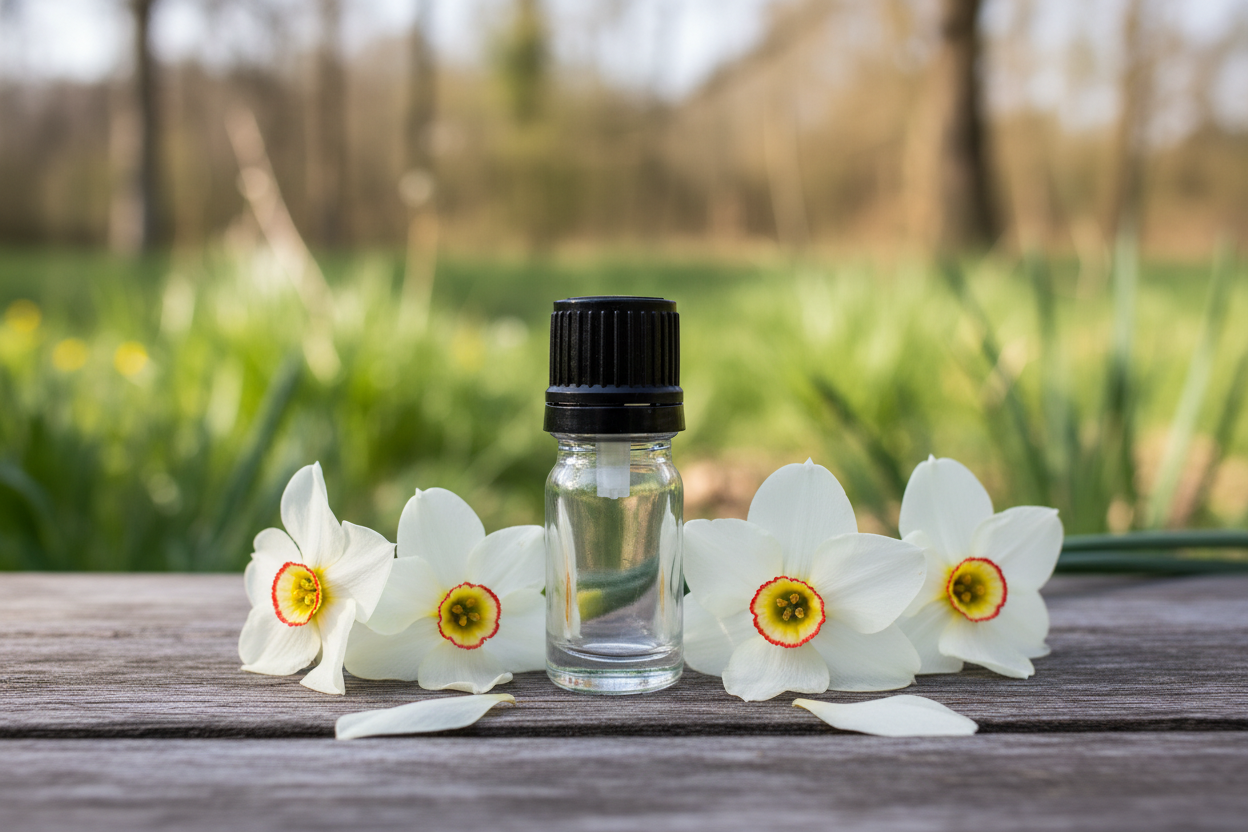 Narcissus Poeticus Natural Garden 1ml Bottle Showcase