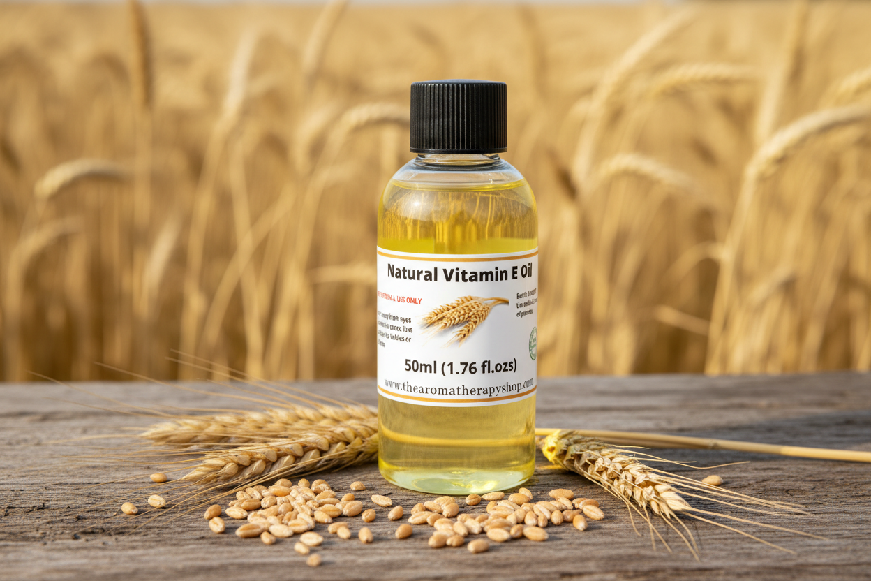 Natural Vitamin E Oil 50ml with yellow color