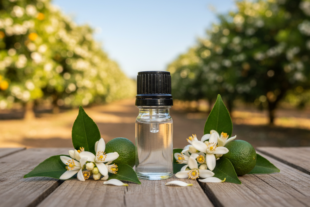Neroli Citrus Aurantium Mediterranean Orange Blossom Grove 1ml Bottle Showcase