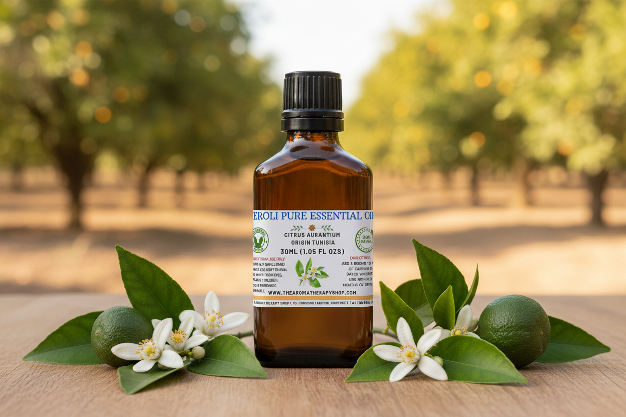 Neroli Pure Essential Oil 30ml Tunisia Outdoor Showcase