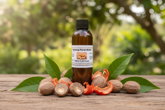 Nutmeg Floral Water 100ml - Natural Background