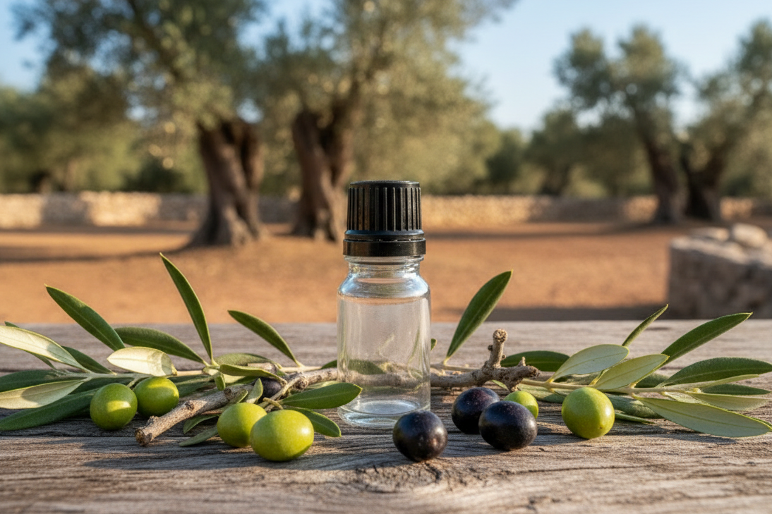 Olea europaea - Leaves and Olives Only