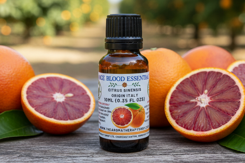 Orange Blood Essential Oil outdoor photograph