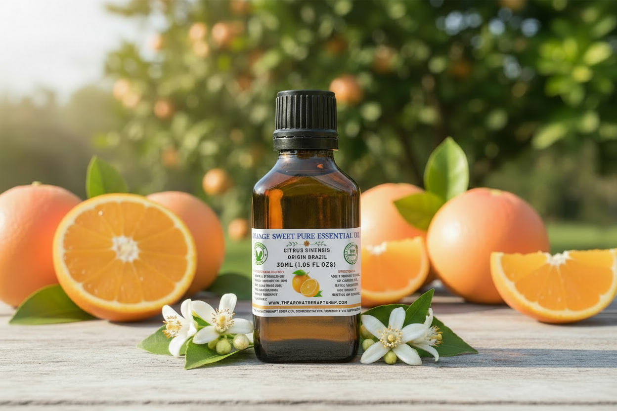 Orange Sweet 30ml Essential Oil Outdoor Showcase