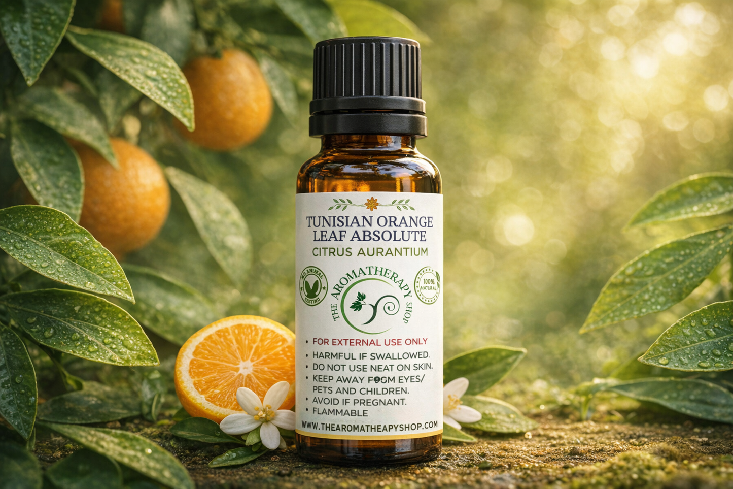 Tunisian Orange Leaf Absolute | Citrus Aurantium Perfumery Grade