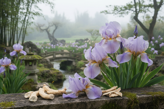 Orris Absolute — Iris germanica Chinese Natural Setting