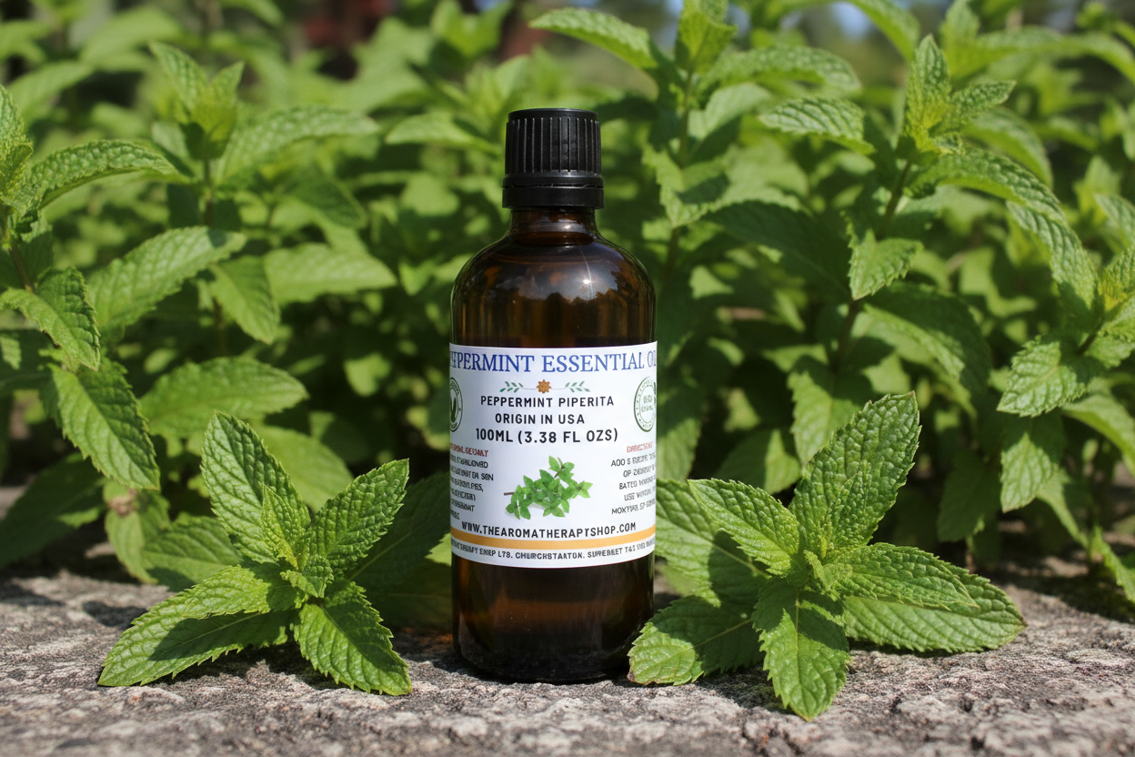 Peppermint Essential Oil 100ml Showcase