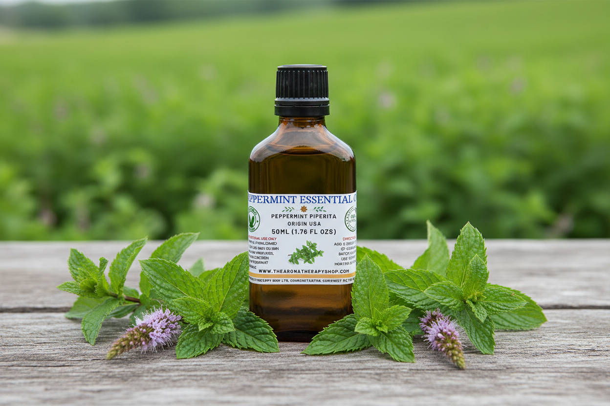 Peppermint Essential Oil 50ml Outdoor Showcase