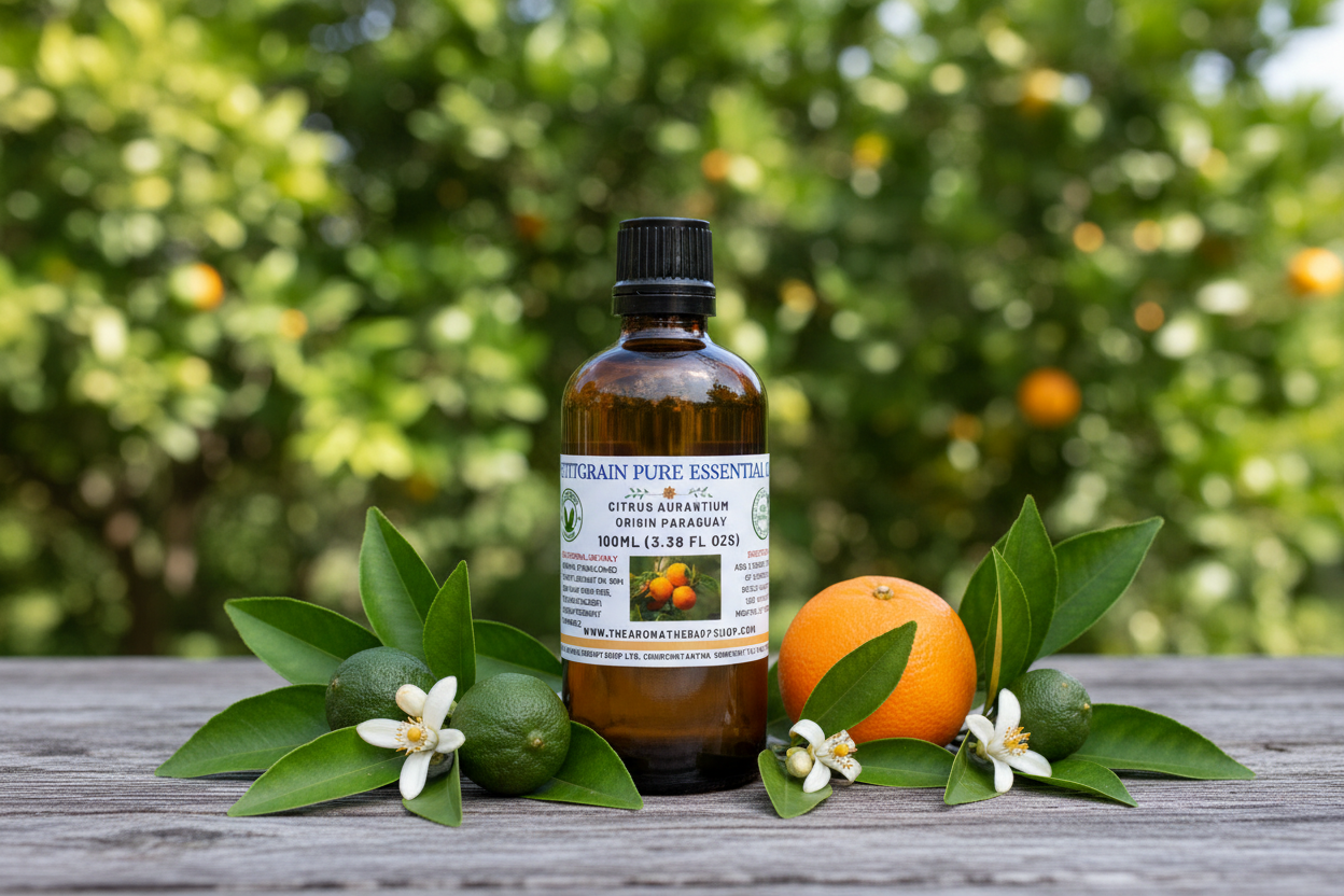 Petitgrain Pure Essential Oil 100ml Showcase