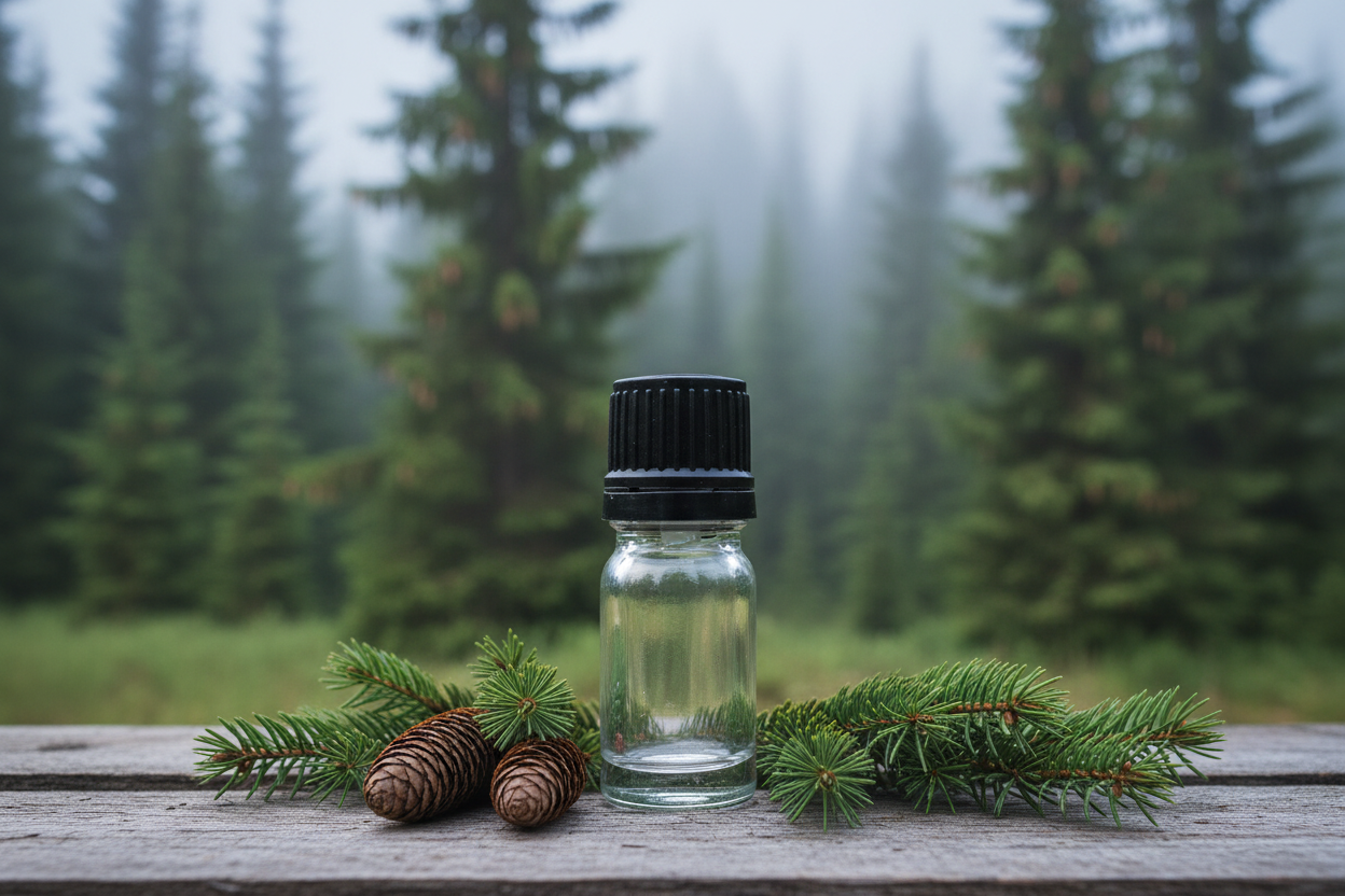 Picea Abies Norway Spruce Clear Glass Outdoor Showcase