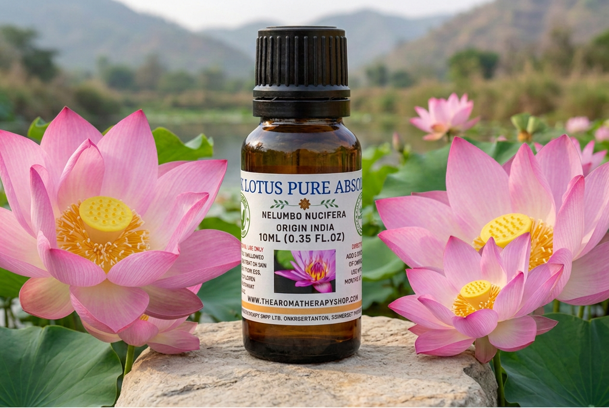 Pink Lotus showcase with enlarged foreground flowers