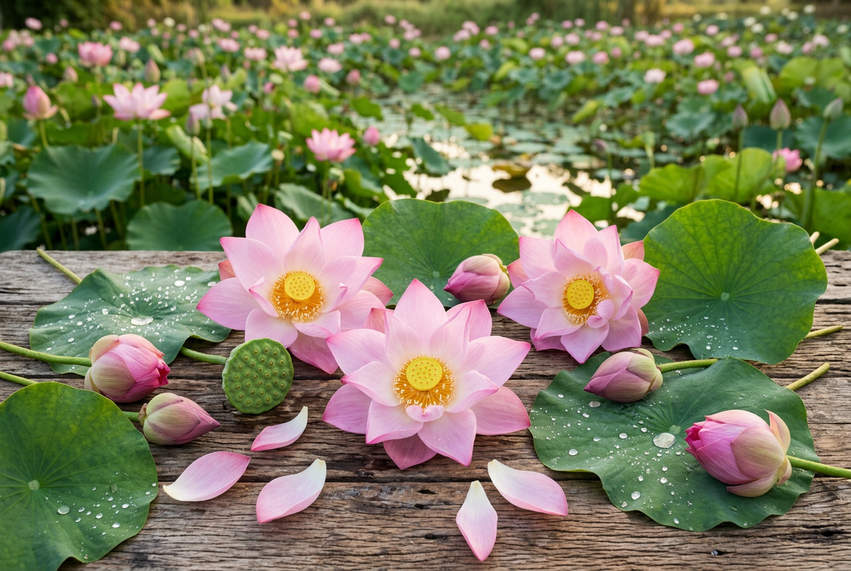 Pink Lotus Absolute - Nelumbo Nucifera Extract | Perfumery Grade
