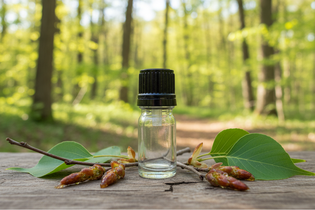 Populus Balsamifera Balsam Poplar Boreal Forest 1ml Bottle Showcase