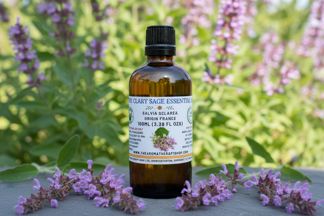 Pure Clary Sage Essential Oil 100ml Showcase