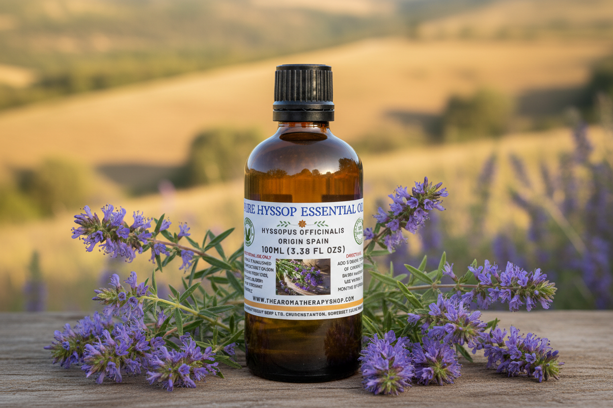 Pure Hyssop Essential Oil 100ml Outdoor Showcase