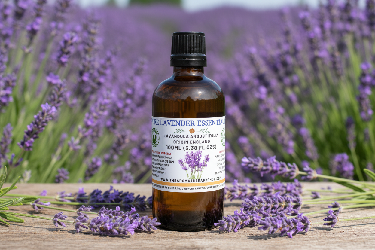 Pure Lavender Essential Oil 100ml Showcase