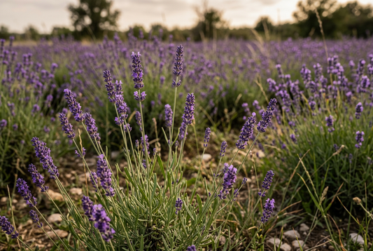 Purple Meadow CO₂ Wax natural lavender showcase