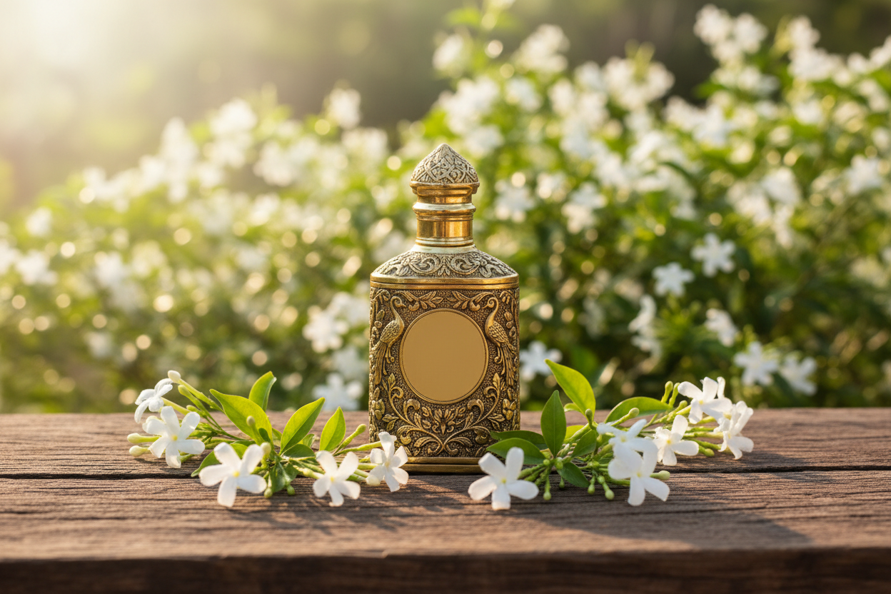 Raat Raani Attar Natural Outdoor Showcase