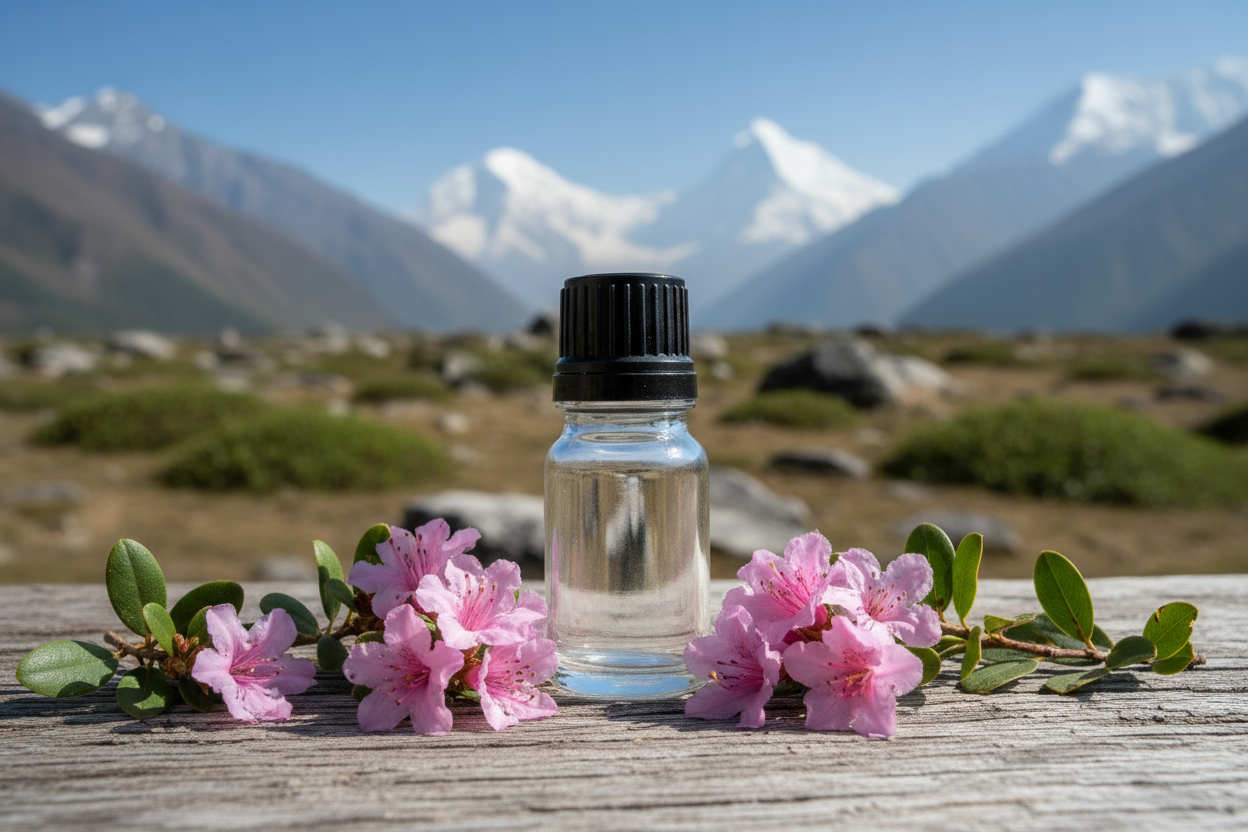 Rhododendron Himalayan - Acacia Bottle Reference