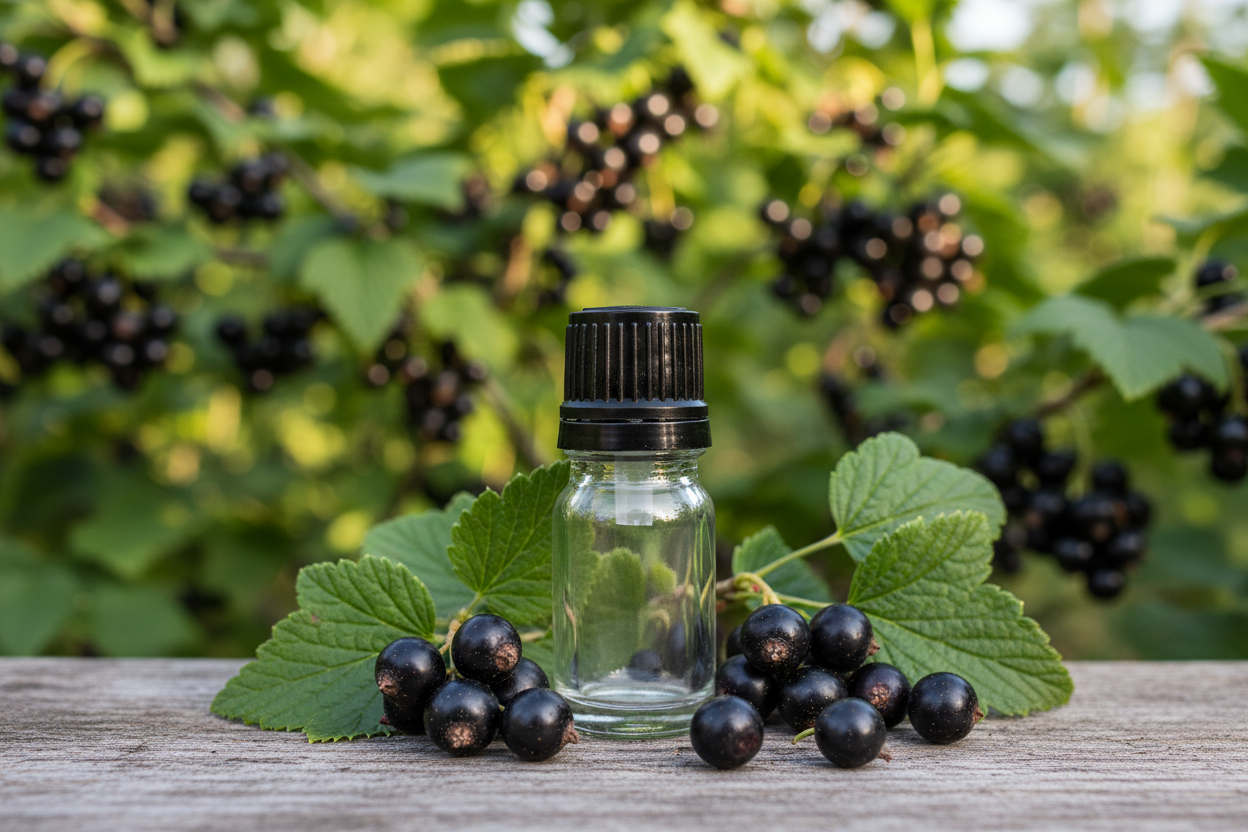 Ribes Nigrum Blackcurrant 1ml Bottle Showcase