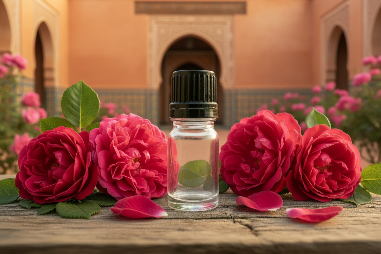 Rosa Damascena — More Moroccan Background