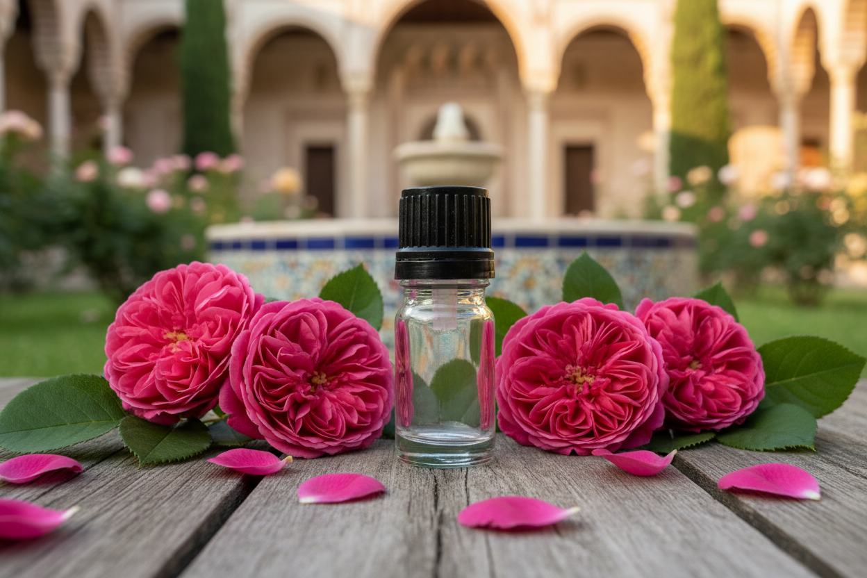 Rosa Damascena Turkish Garden 1ml Bottle Showcase