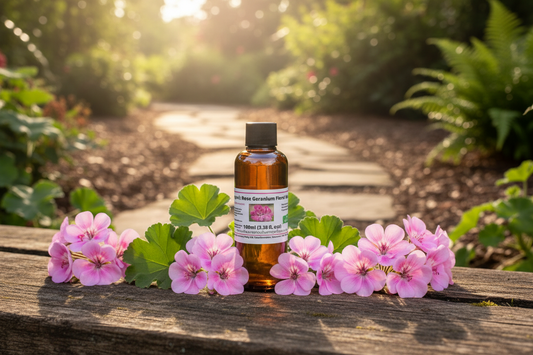 Rose Geranium Floral Water - Alternative Natural Background